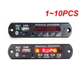 1 ~ 10PCS усилвател Mp3 декодер съвет кола MP3 плейър USB запис модул FM радио AUX за високоговорител Handsfree аудио DIY