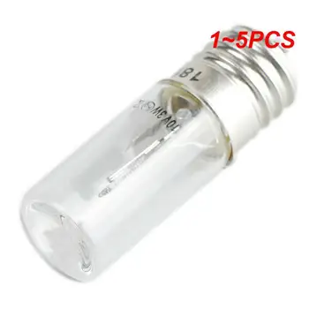  1 ~ 5PCS Горещи продажба E17 UVC ултравиолетова UV светлина тръба крушка 3W дезинфекция лампа озон стерилизация акари светлини бактерицидна лампа
