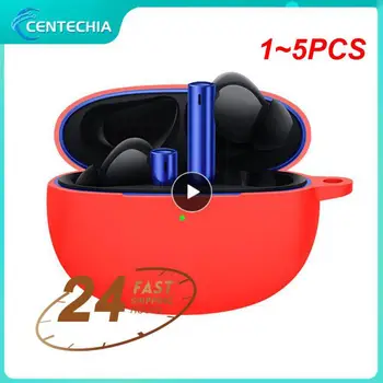  1 ~ 5PCS за Realme пъпки Air 3 случай, 3D сладък карикатура модел силиконови слушалки капак за Realme пъпки Air 3 с кука