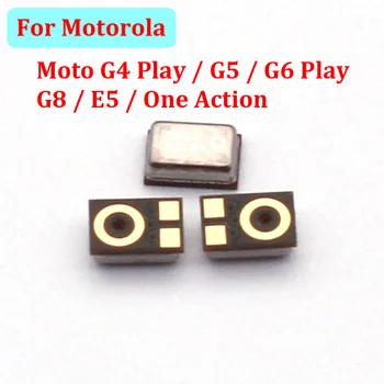 10-20Pcs вътрешен микрофон приемник високоговорител микрофон за Motorola Moto G4 Play / G5 / G6 Play / G8 / E5 / One Action