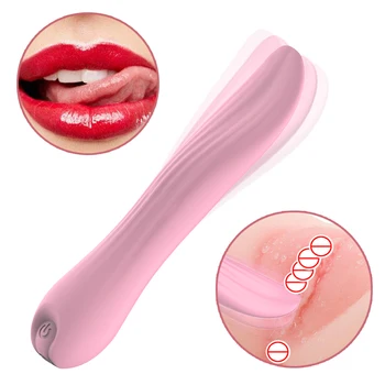 10 режим език облизване вибратор мини секс играчки за жени клитор стимулатор G-spot зърното женски мастурбатор двойки продукт