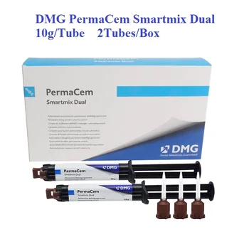10g/PC DMG PermaCem Smartmix Двойно втвърдена смола DMG PermaCem Двойно втвърден композитен лепилен цимент DMG PermaCem свързващ цимент