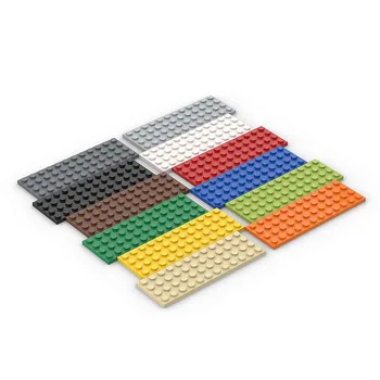 10pcs 4x12 точки основна плоча частици строителни блокове 3029 MOC тухли аксесоари 10PCS деца DIY класически образователни играчки
