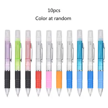 10Pcs прибиращи се химикалки с презареждащи се офис консумативи за деца