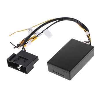 10X RGB към (RCA) AV CVBS сигнал конвертор декодер кутия адаптер за фабрика за задно виждане камера Tiguan Golf 6 Passat CC