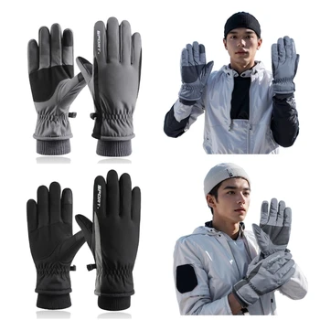 11UE Зимни ръкавици Термични сензорни екрани Ски ръкавици Ветроупорни топли ръкавици за ски Сноуборд Лопата Колоездене Пешеходен туризъм
