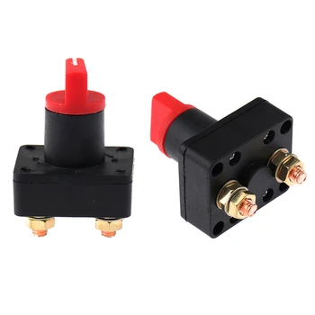 12V Car Master Battery Isolator Изключете Rotary Cut Off Power Kill Switch ON / OFF Battery Disconnect Kill Selector Switch 100A