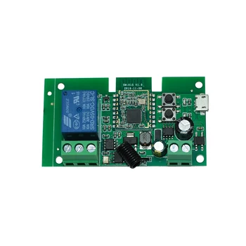 1CH Tuya Zigbee Интелигентен превключвател модул RF контрол 7-32V 85-250V интелигентен домашен прекъсвач сензор с Alexa Google Home