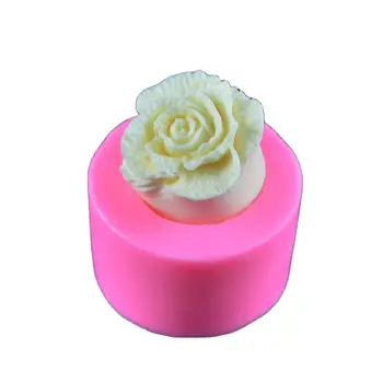 1PC 3D розова форма силиконова форма фондан мухъл шоколад захар мухъл торта декориране комплект сладка любов фондан инструмент H352