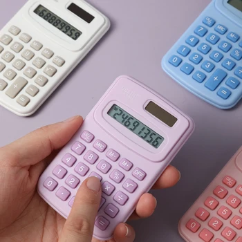 1PC 8 цифри бюро мини калкулатор финансов бизнес счетоводство инструмент Home Office калкулатор за ученици училище калкулатор
