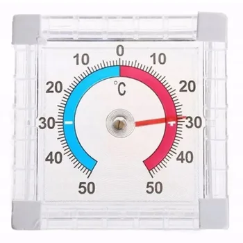 1pc гореща продажба температура термометър прозорец вътрешен открит стена градина дома градуиран диск