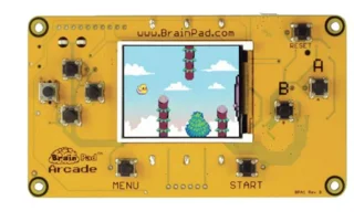 1pcs BRAINPAD-AR1 BrainPad Arcade игрова конзола с отворен код STM32F401 Разработка
