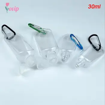 1Pcs Прозрачни празни бутилки за многократна употреба Пластмасови мини контейнери за многократна употреба Празни козметични контейнери