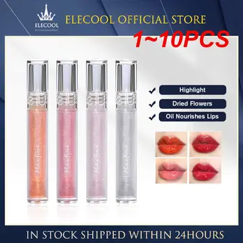 1~10PCS Mirror Water Lip Gloss Lip Glaze Transparent Glass Lip Oil Waterproof Lasting Liquid Lipstick Lipgloss Lipgloss Lips