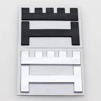 1бр 3D метален стикер за лого на страничния автомобилен калник Стикер за багажника на задната задна врата стикер за кола заден стикер Аксесоари за стилизиране на стикери