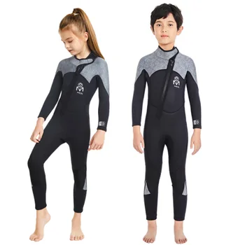 2.5MM неопренов неопренов костюм Kid Surf Оборудване за водолазен водолазен костюм Подводен риболов Подводен риболов Кайтсърф Бански костюми Оборудване за мокри костюми