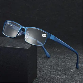 2021 Ново пристигане Мъжки бизнес очила за четене Рамка от титанова сплав Мъжка хиперпия Пресбиопия Диоптрични очила