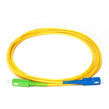 20PCS FTTH SC APC-SC UPC Simplex singlemode LSZH 3M оптичен кабел 3.0mm оптичен джъмпер 1M 2M