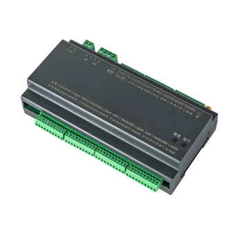 24 канала NTC термодвойка PT100 сензор вход интелигентно устройство за температурен контролер и 1 контур влажност монитор