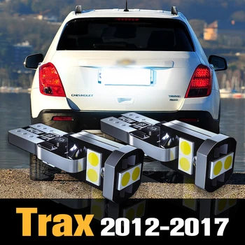 2pcs Canbus LED регистрационен номер светлина лампа аксесоари за Chevrolet Trax 2012 2013 2014 2015 2016 2017