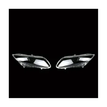2Pcs преден фар капак прозрачен абажур главата светлина обектив за Honda Civic
