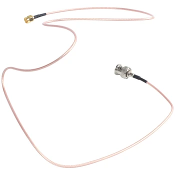 3 фута SMA мъжки щепсел към BNC мъжки RF пигтейл джъмпер Caxial кабел RG316 1m