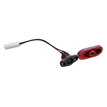 30Pcs електрически скутер зареждане дупка капак с кабел за зареждане порт водоустойчив капак за Xiaomi Mijia M365 скутер