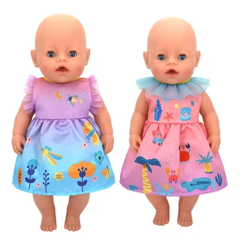 43cm кукла дрехи рокля 17-18inch бебе роден кукла дрехи рокля кукла сладък костюм ново бебе роден аксесоари Nendoroid дрехи