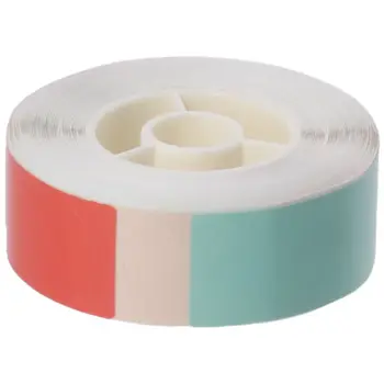 5 цвята лента за производство на етикети D11 Адаптирана хартия за печат на етикети 0.55 '' x 1.57 '' (14x40mm) Подмяна на етикети за офис стикери