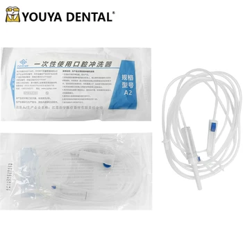 5PCS еднократна стоматологична напоителна тръба с регулатор на потока за орален имплант хирургично напояване стерилен маркуч тръби комплект годни