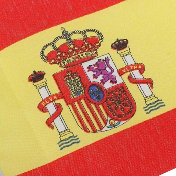 5Pcs Испански ръка размахва знамена Испания за гребен банери Спортно откриване на открито De