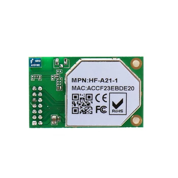 5pcs Начало UART към WI-FI модул Сериен WIFI модул Ултра малък FCC CE HF-A21-1 IOT антена-външен чип Ant. 3.3V