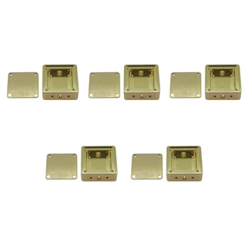 5X алуминиев корпус екраниращ корпус RF кутия електромагнитен златен проводим оксид