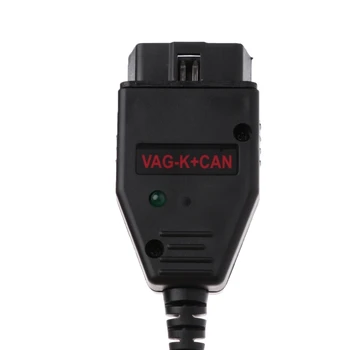 652F VAG-K+CAN Commander 1.4 OBD2 Инструмент за диагностичен скенер COM кабел