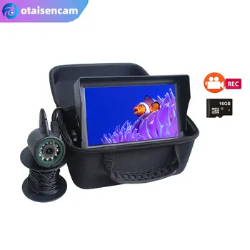 7 инчов цветен монитор Подводно нощно виждане Интелигентна фотография и подводна камера Детектор за риба Видео запис