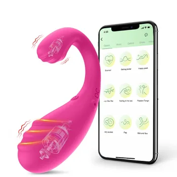 9 Скорост APP вибратори вагина Bluetoothклитор стимулация Вибриращо яйце G Spot анален масажор секс играчка за жени бикини за носене