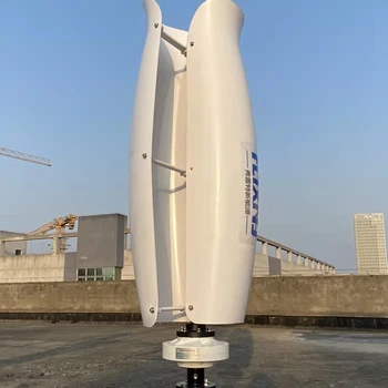 A mazon eBay WindMill Генератор на енергия без енергия Покривна вятърна турбина 1000w 2000w Напрежение 24V 48V 2 остриета с MPPT контролер