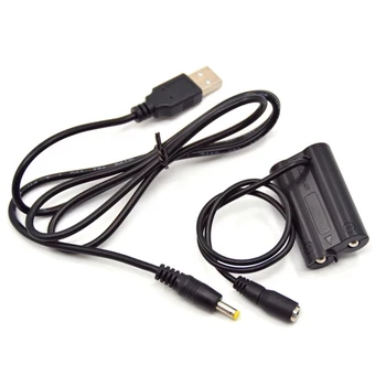 AA манекен батерия CP-04 съединител + захранване банка USB кабел за Fujifilm FinePix S9900w S9200 S8600 S2900HD HS11 HS25EXR