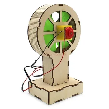 Air индукционен вентилатор модел стволови производител играчка студенти ръчно изработени научно сглобени моделни материали физически експеримент