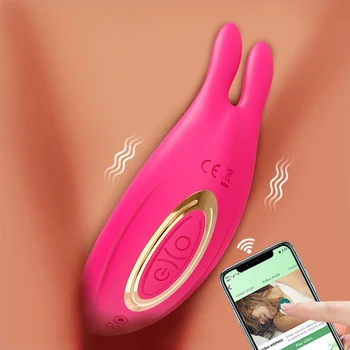 APP Тласкащ вибратор за жени Стимулатор на клитора Bluetooth въртяща се телескопична G Spot Dildo Женска секс играчка Стоки за възрастни