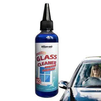 Auto Glass Cleaner Spray 100ml Glass Cleaning Spray Glass Friendly Auto Windows Cleaning For Hard Water Stains Water Spot Soap