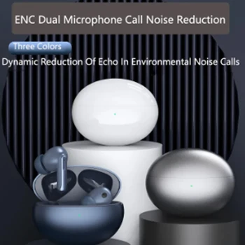 Bluetooth истински безжични слушалки ANC + ENC TWS слушалки Намаляване на шума за IIIF150 B1 OnePlus 9 Pro Google Pixel 5 3XL 4 XL