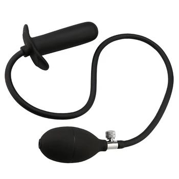 Butt Plug надуваем вибратор с бутон за освобождаване за жени секс играчка N7YC