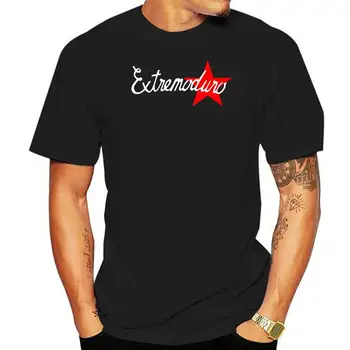 Camiseta Negra Extremoduro Logo Hombre Talla S M L XL XXL 100% Algod&oacuten Мода Класическа тениска