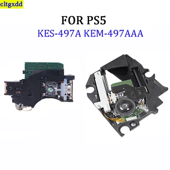 Cltgxdd 1piece FOR PS5 Оригинална нова лазерна глава KES-497A KEM-497AAA обектив оптичен пикап за замяна на лазерни глави с рамки
