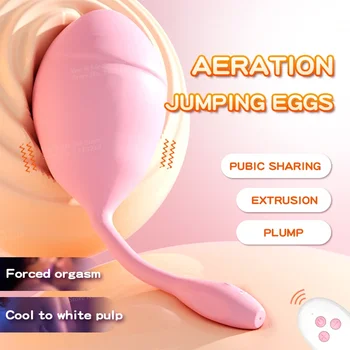 COMBO Безжично дистанционно вибриращо яйце Вагинални топки G Spot вибратор Clitoris стимулатор секс продукти за жени двойки