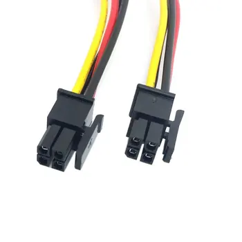 CY Chenyang ATX Molex Micro Fit конектор 4Pin мъжки към мъжки захранващ кабел 60cm