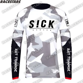 Cycyling Jersey Enduro Moto Motocross Shirt MTB DH Bike Racing Downhill Mountain MX BMX ATV Maillot Ciclismo Hombre Camiseta