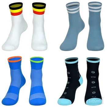 DAREVIE Колоездене чорапи свободен размер професионални мъже жени добро качество дишаща противогъбични спортове 