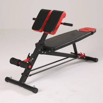 DDS-1210 многофункционален треньор фитнес дъмбел Фитнес оборудване Пастор стол тренировка хипер обратно разширение пейка римски стол